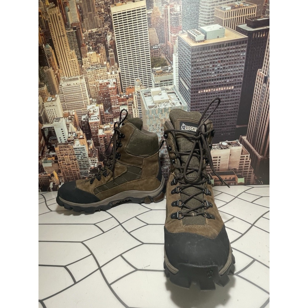 Rocky Lynx Gore-Tex 400g Thinsulate Insulated Waterproof Hunting Boots, Size 10